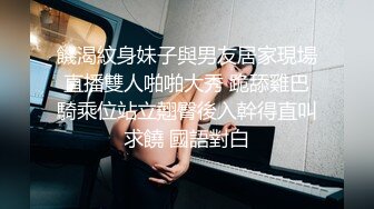 饑渴紋身妹子與男友居家現場直播雙人啪啪大秀 跪舔雞巴騎乘位站立翹臀後入幹得直叫求饒 國語對白