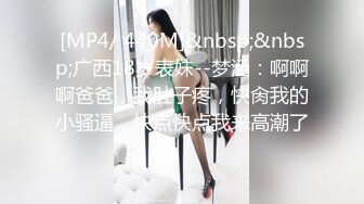 [MP4/ 440M]&nbsp;&nbsp;广西18岁表妹--梦涵：啊啊啊爸爸，我肚子疼，快肏我的小骚逼，快点快点我来高潮了。