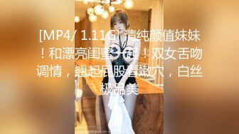 [MP4/ 1.11G] 清纯颜值妹妹！和漂亮闺蜜一起！双女舌吻调情，翘起屁股看嫩穴，白丝极品美