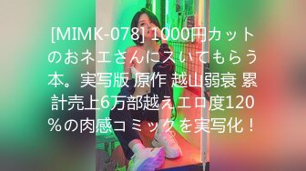 [MIMK-078] 1000円カットのおネエさんにスいてもらう本。実写版 原作 越山弱衰 累計売上6万部越えエロ度120％の肉感コミックを実写化！