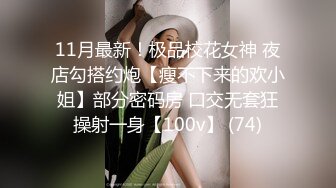 11月最新！极品校花女神 夜店勾搭约炮【瘦不下来的欢小姐】部分密码房 口交无套狂操射一身【100v】 (74)